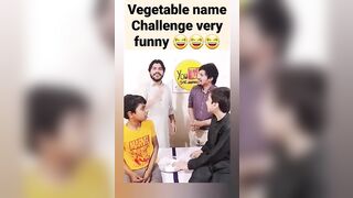 Vegetable names-Memory Challenge ???????? | #shortsvideo #shorts #funnychallenge #fun ||SAK-BROTHERS