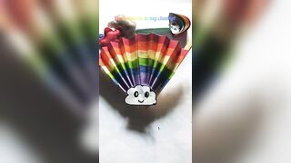 Day-2 of 7-Days Challenge of Rainbow DIY challenge #diy #youtubeshorts #viral #challenge