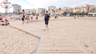 Beach Walk Exclusive 4K footage that will leave you with your mouth open.