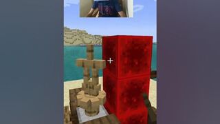 Cool beach table???? Minecraft #shorts