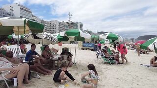 Copacabana Beach Walk | Rio de Janeiro, Brazil [4K UHD 60 fps]