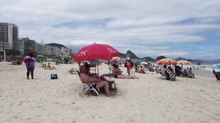 Copacabana Beach Walk | Rio de Janeiro, Brazil [4K UHD 60 fps]