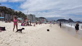 Copacabana Beach Walk | Rio de Janeiro, Brazil [4K UHD 60 fps]