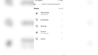 How to clear Instagram Search History