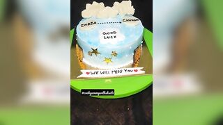 Travel Theme Cake #cookyummywithshuchi #youtubeshorts #chocolatecake#chocolatelovers#travelthemecake