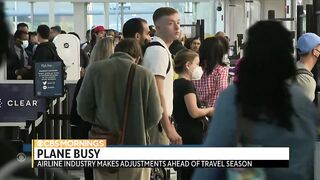 Airline industry makes adjustments ahead of busy travel season