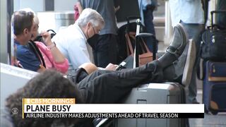 Airline industry makes adjustments ahead of busy travel season