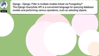 Django : Django: Filter in multiple models linked via ForeignKey?