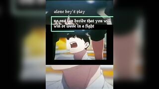 " no one can decide" best anime attitude status ???? Best Lookism attitude anime