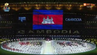 32nd SEA GAMES | PARADE OF NATIONS | Cambodia 2023 Opening Ceremony