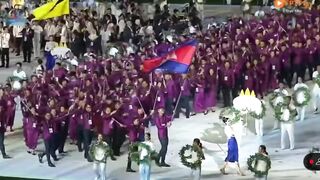 32nd SEA GAMES | PARADE OF NATIONS | Cambodia 2023 Opening Ceremony