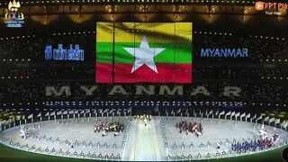 32nd SEA GAMES | PARADE OF NATIONS | Cambodia 2023 Opening Ceremony