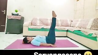 Yoga with Yogini | #shorts #yoga #yogapractice #yogalife #workout