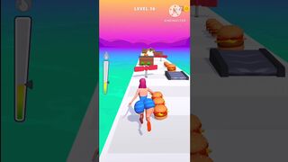 Twerk Race Game - Running Game For Funny Game Play Short Video #viral #gameplay #shorts