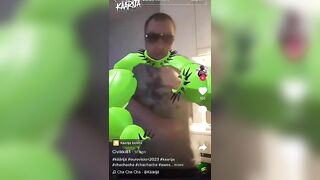 So this happened. flyAR got to make a TikTok effect for Käärijä ????????????CHA CHA CHA…