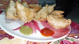 Samosa Challenge Garib Chandan || Spice Samosa Challenge#samosa #challenge ???? समोसा challenge