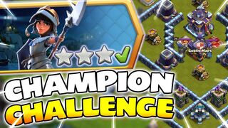 Easily 3 Star DARK AGES ROYAL CHAMPION Challenge! Clash of Clans