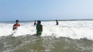 Sea beach masti || masti at sea beach || #dailyvlog