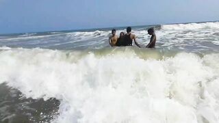 Sea beach masti || masti at sea beach || #dailyvlog