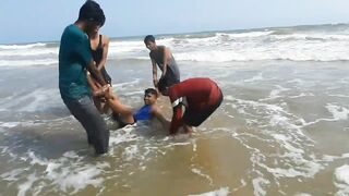 Sea beach masti || masti at sea beach || #dailyvlog