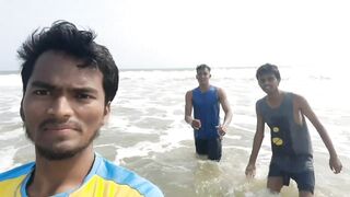 Sea beach masti || masti at sea beach || #dailyvlog