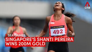 Shanti Pereira defends SEA Games 200m title in record time