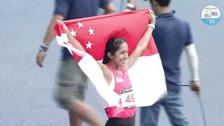 Shanti Pereira defends SEA Games 200m title in record time