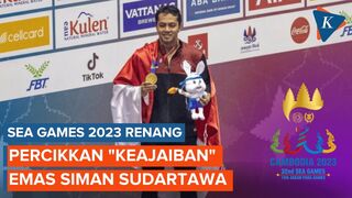 "Keajaiban" Emas Siman Sudartawa pada SEA Games 2023 Cabor Renang