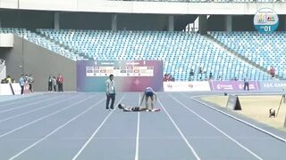 Thailand teen sensation Puripol's 200m title defence ends in heartbreak | Athletics SEA Games 2023