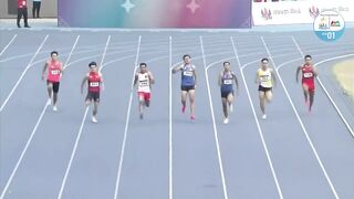 Thailand teen sensation Puripol's 200m title defence ends in heartbreak | Athletics SEA Games 2023