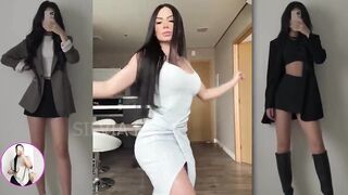 Trying My New LEATHER TIGHT DRESS WITH BOOTS????Summer TRY ON HAUL and more Ideas For You???????? أفضل أزياء