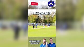 Quality T10 cricket bowling ???? Slamdown wickets compilation. #cricket #cricketlover #t10 #t20