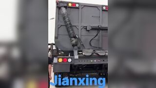 Jianxing 3 axle side dump trailer #automobile #trailer #truck #trailers