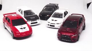 All Tomica & Hot Wheels Mitsubishi Lancer Evolution Models Showcase 1992 - 2016