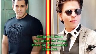 Salman Khan Vs Shahrukh Khan | Celebrity Comparison #shorts #salmankhan #sharukhkhan