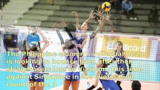 PHILIPPINES vs SINGAPORE • 2023 SEA Games Women's Volleyball • May 11,2023