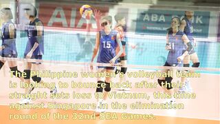 PHILIPPINES vs SINGAPORE • 2023 SEA Games Women's Volleyball • May 11,2023