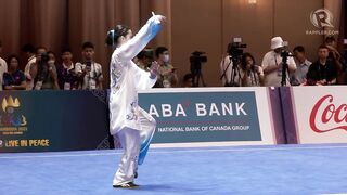 2023 SEA Games: Agatha Wong's performance in wushu women’s taijiquan