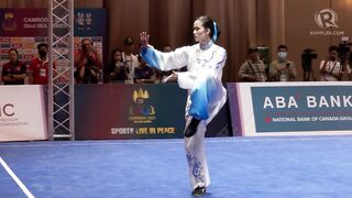 2023 SEA Games: Agatha Wong's performance in wushu women’s taijiquan