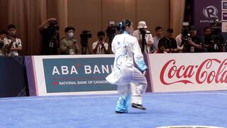 2023 SEA Games: Agatha Wong's performance in wushu women’s taijiquan