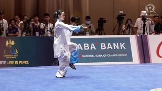 2023 SEA Games: Agatha Wong's performance in wushu women’s taijiquan