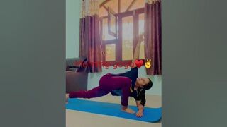 Morning yoga♥️????‍♀️dailyyoga#yogapractice#youtubeshort#ytshort#subscribe