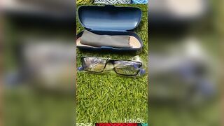 Rectangular???? polycarbonate frames flexible material (men&women)????️ sunglasses black&blue combination????