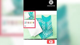 meesho trendy CHIKARIKARI???? kurti set ????- at just ₹465???? try On Haul#meesho#chikankari#design