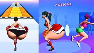 Twerk race 3d | Twerk game all levels (p-34) #mouryagame #gaming