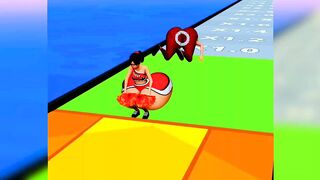 Twerk race 3d | Twerk game all levels (p-34) #mouryagame #gaming