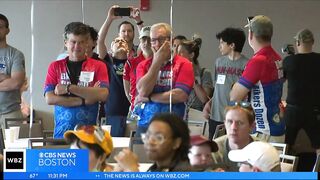 Pan-Mass Challenge riders meet their 'pedal partners' at Fenway Park