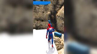 GTA 5 Epic Ragdolls/Spiderman Funny Compilation #424 (GTA5, Euphoria Physics, Funny Moments) #shorts