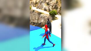 GTA 5 Epic Ragdolls/Spiderman Funny Compilation #424 (GTA5, Euphoria Physics, Funny Moments) #shorts