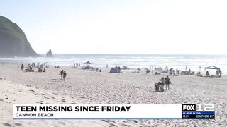 1 swimmer rescued, 1 missing off the coast near Cannon Beach